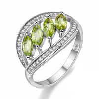 Men's Green Wedding Ring Jewelry Female Rings - sparklingselections