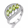 Men's Green Wedding Ring Jewelry Female Rings