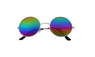 Elegant Style Retro Women Round Metal Sunglass