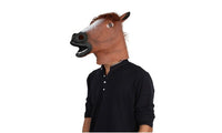 Universal Size Latex Horse Head Mask  - sparklingselections