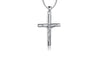 Classic Silver Jesus Cross Pendants Necklaces