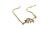 Gold Color Maple Leaf Necklaces