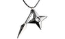 Dart Weapon Konoha Logo Uzumaki Naruto Pendant