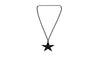 Women Black Star Necklace