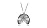 Anatomy Anatomical Human Rib Cage Body Chest Necklace