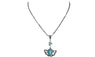 New Fashion Rhinestone Crystal Peacock Pendant Necklace