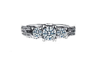 Women's Silver Color Zirconia Ring - sparklingselections
