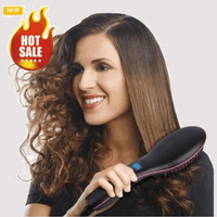 Simply Straight Hair Straightening Electric Irons Brush - sparklingselections