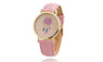 Elegant Leather Strap Wrist Watch For Women