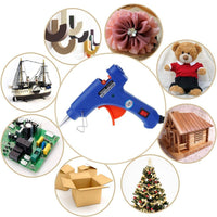 Hot Melt 20W Glue Gun with 30pc Glue Stick Thermo Electric Tool - sparklingselections