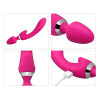 G spot Vibrating Dildo Anal Vibrator Pink Sex Toys for Woman - sparklingselections