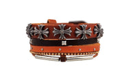 Leather Stylis Wristband For Men - sparklingselections