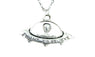 I Want To Believe Ufo Pendant Necklace For Women