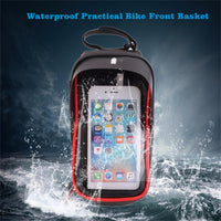 Waterproof Practical Bicycle Front Basket Pannier Frame - sparklingselections