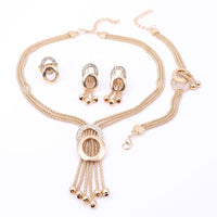 New Fine Crystal African Beads Jewelry Set - sparklingselections