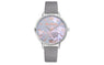 Flower Print Analog Alloy Watches