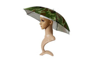 Women's Camouflage Outdoor Foldable Sun Umbrella Hat - sparklingselections