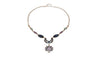 Vintage Ethnic Gold Color Chain Pendant Choker Necklace