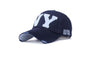 Unisex Fashionable NY Type Cotton Casual Cap for Men