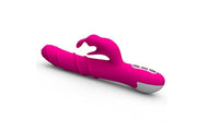 Rotation Rabbit G Spot Thrusting Rose Dildo Vibrators For Women - sparklingselections