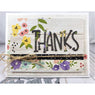 Thanks Letter Scrapbooking Stencil Letter Die Cuts Craft Cards Thanksgiving Embossing
