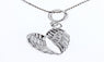 Women's  Silver Angel Wing Necklace Pendant