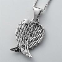 Women's Silver Angel Wings Necklace Pendant - sparklingselections