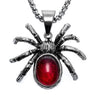 Halloween Party Yacq Spider Stainless Steel Pendant Necklace For Women