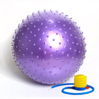 Stepping Stones Balance Bodybuilding Gym Exercise Ball With Pump - sparklingselections