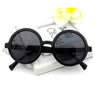 New Classic Retro Coating Sunglasses For Women Round Black Sexy Sun Glasses Eyewear For Occasions