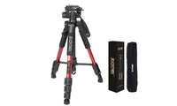 Professional Portable Travel Aluminium Camera Red Tripod - sparklingselections