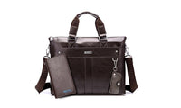 Casual Business Shoulder Leather High Quality Briefcase - sparklingselections