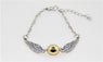 Fashion Trendy Vintage Charm Golden Snitch Bracelet