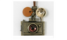 Fashion Vintage Leather Chain Camera Pendant Necklace For Women