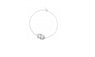 New Cross Heart Handcuff Love Peace Eye Bracelet
