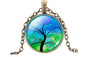 Cute Tree Pattern Pendants Necklaces