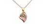 Crystal Heart Shape Pendant Necklace For Women