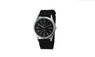 Canvas Band Stainless Steel Sport Wrist Watch