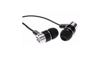 Reflective Fiber Cloth Line 3.5mm Stereo In-ear Earphone Earbuds - sparklingselections