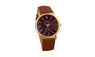PU Leather Band Quartz Watches For Women
