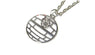 Long Twisted Singapore Round Chain Necklace