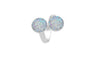 Natural Crystal Stone Women Adjustable Rings