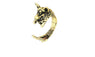 Gold Fashion Gothic Punk Adjustable Ring
