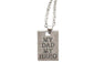 My Dad My Hero Rectangle Pendant Necklace