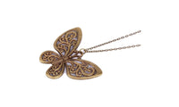 Hollow Butterfly Pendant Necklace - sparklingselections