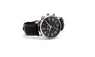 Leather Black Analog Quartz Sport Wrist Watch