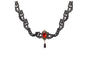 Black Lace Choker Pendants Necklace