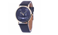 Fashion Casual Cat Pattern wristwatch - sparklingselections