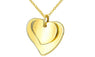 Romantic Fashion Heart Pendant Necklaces