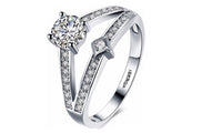 Silver Color Wedding Fashion Ring for Women - sparklingselections